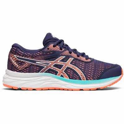 Asics Gel-Excite 6 GS - Lasten Juoksukengät - Violetit/Oranssi Koralli